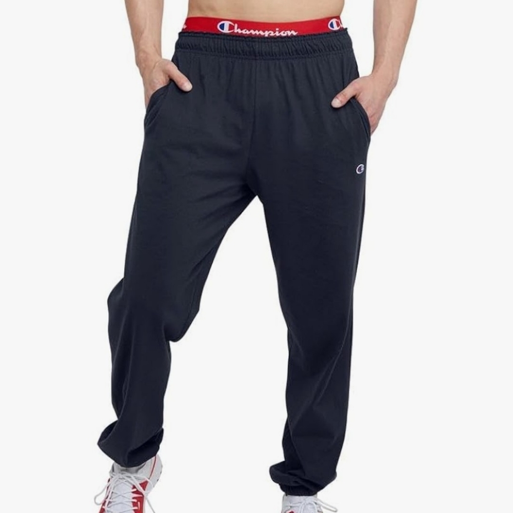 Champion Men's Pants, Closed-bottom Everyday Pants, Lightweight Pants